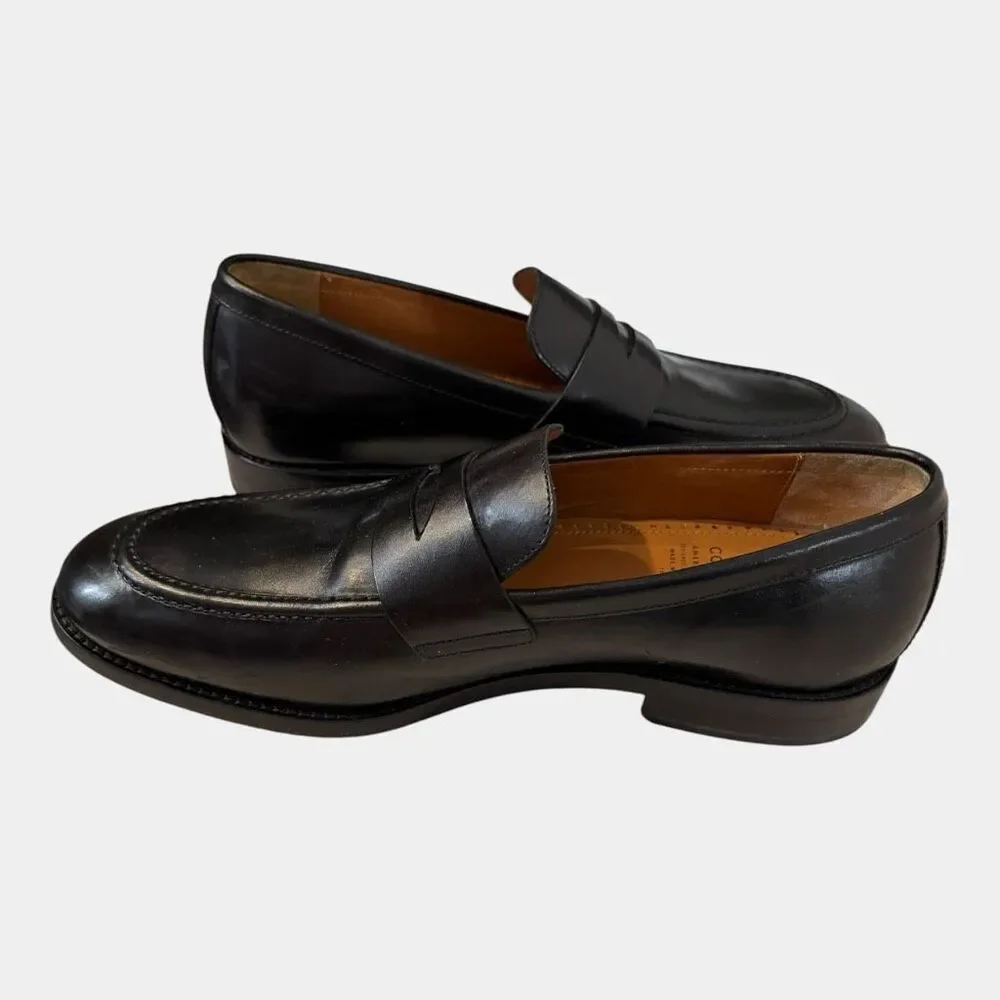 Cole Haan American Classics Men’s Black Leather Penny Loafers Size 8.5 M